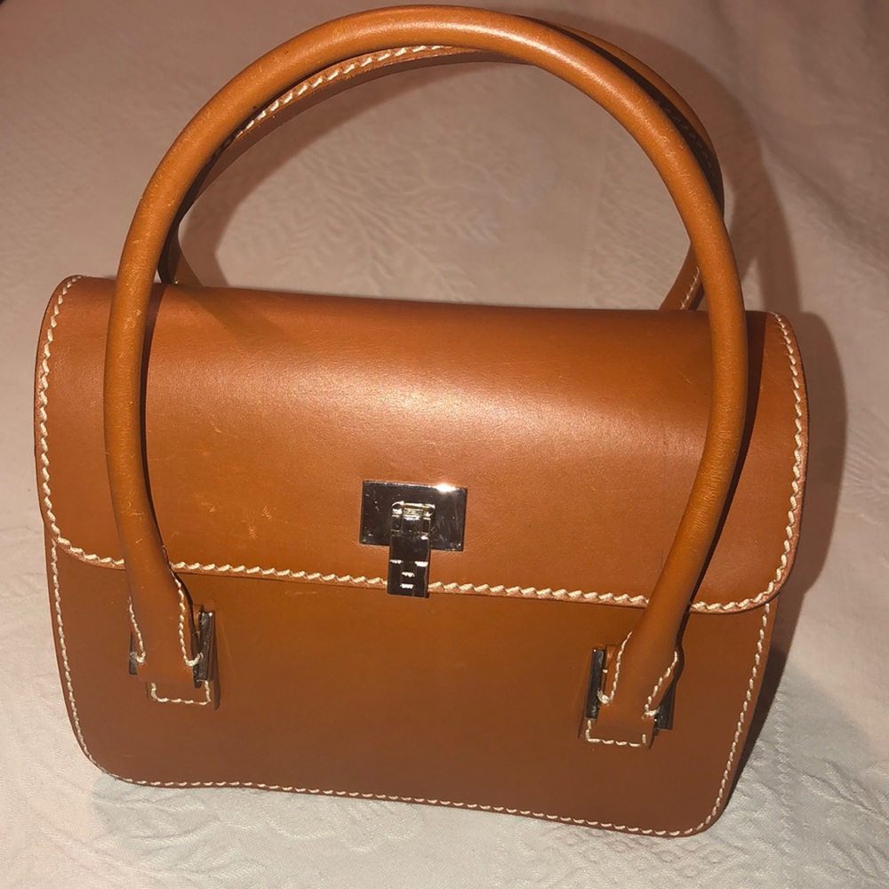 Small leather bag by Lambertson Treux